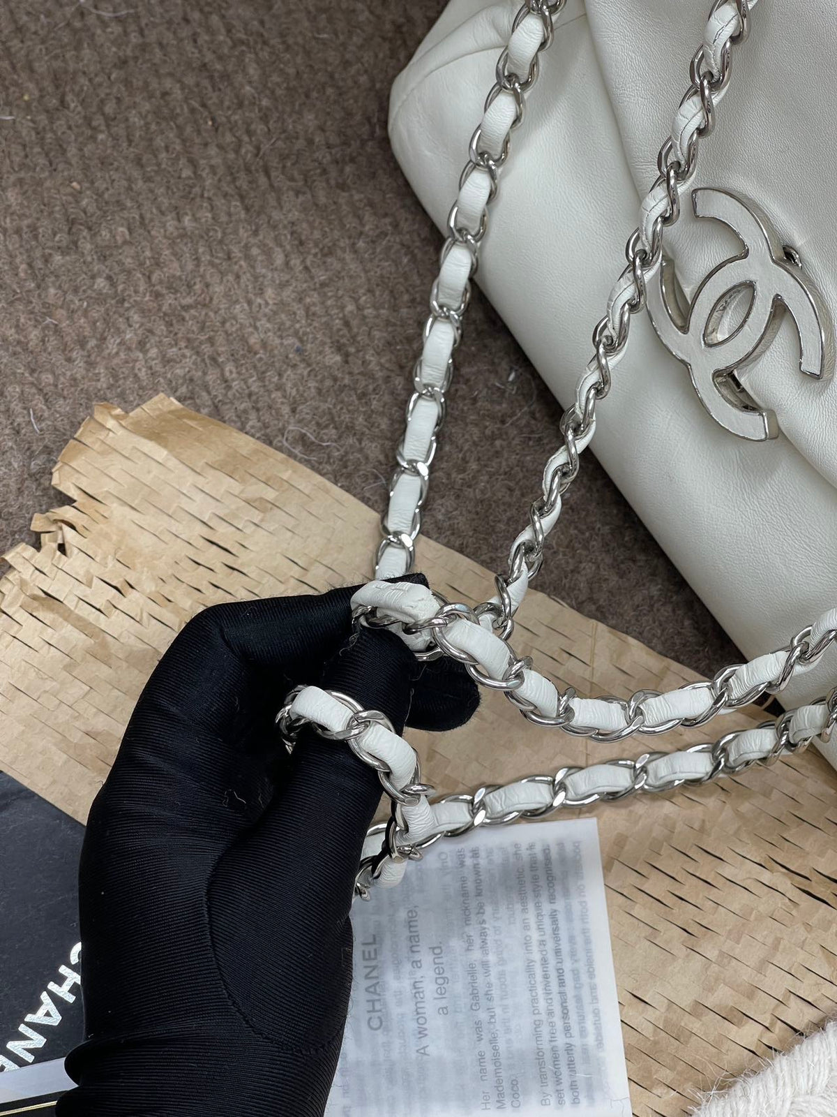 Chanel - Other - Leather - White