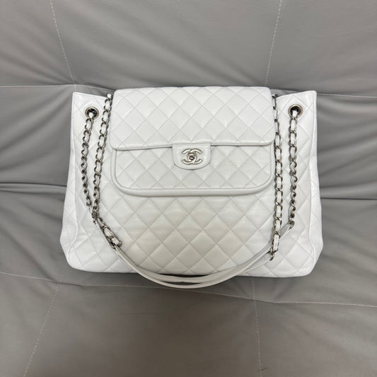 Chanel - Other - Leather - White - (large)