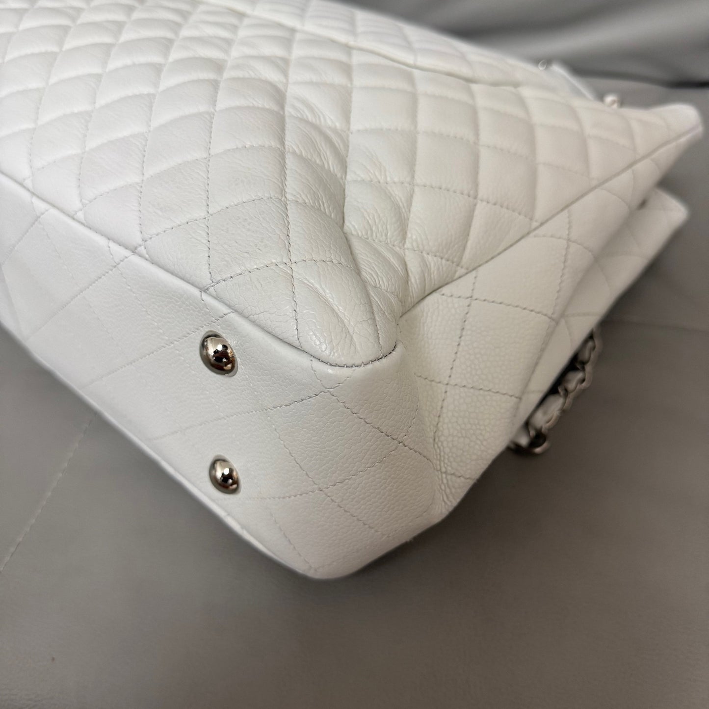 Chanel - Other - Leather - White - (large)