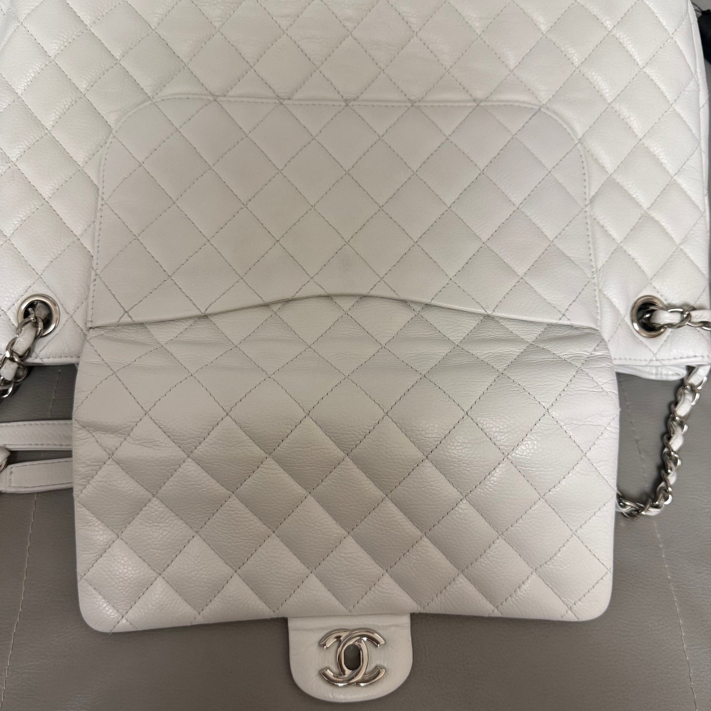 Chanel - Other - Leather - White - (large)