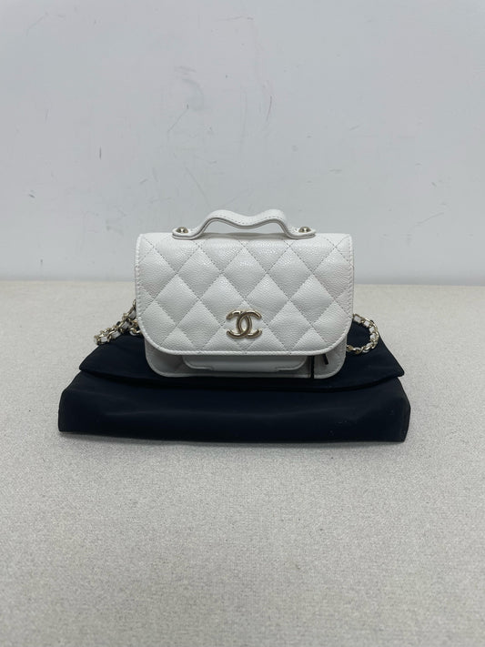 Chanel - Other - Leather - White - (mini)