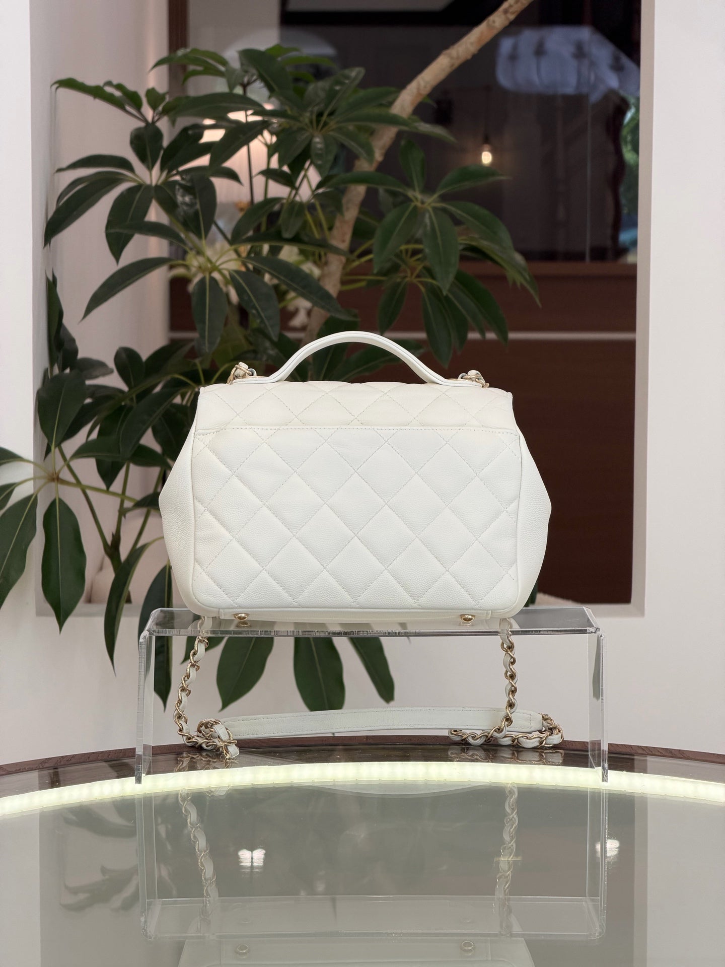 Chanel - Other - Leather - White - (small)