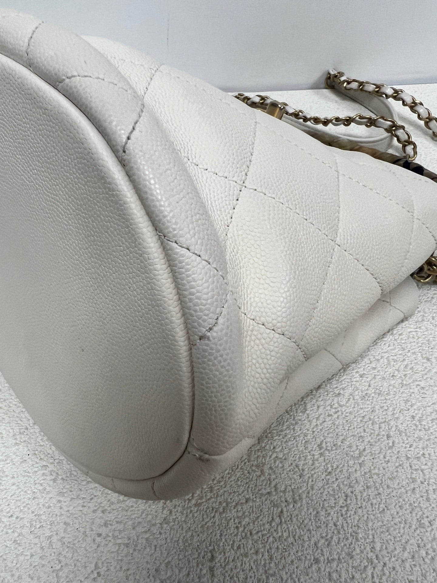 Chanel - Other - Leather - White - (small)