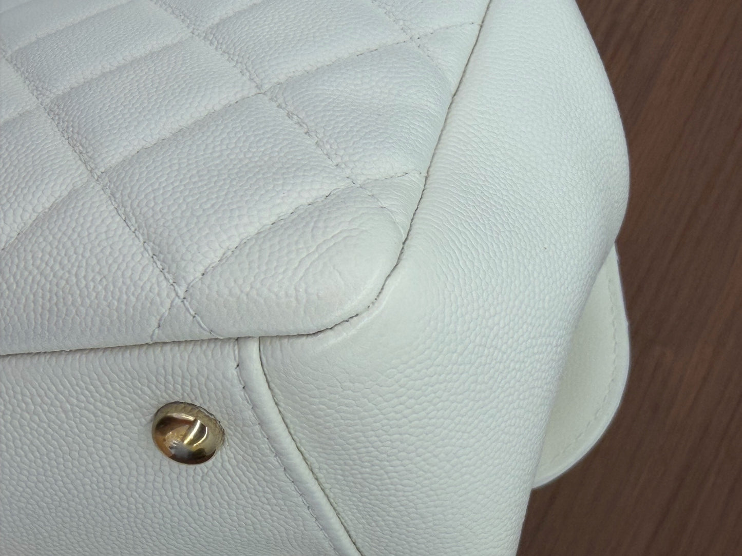 Chanel - Other - Leather - White - (small)