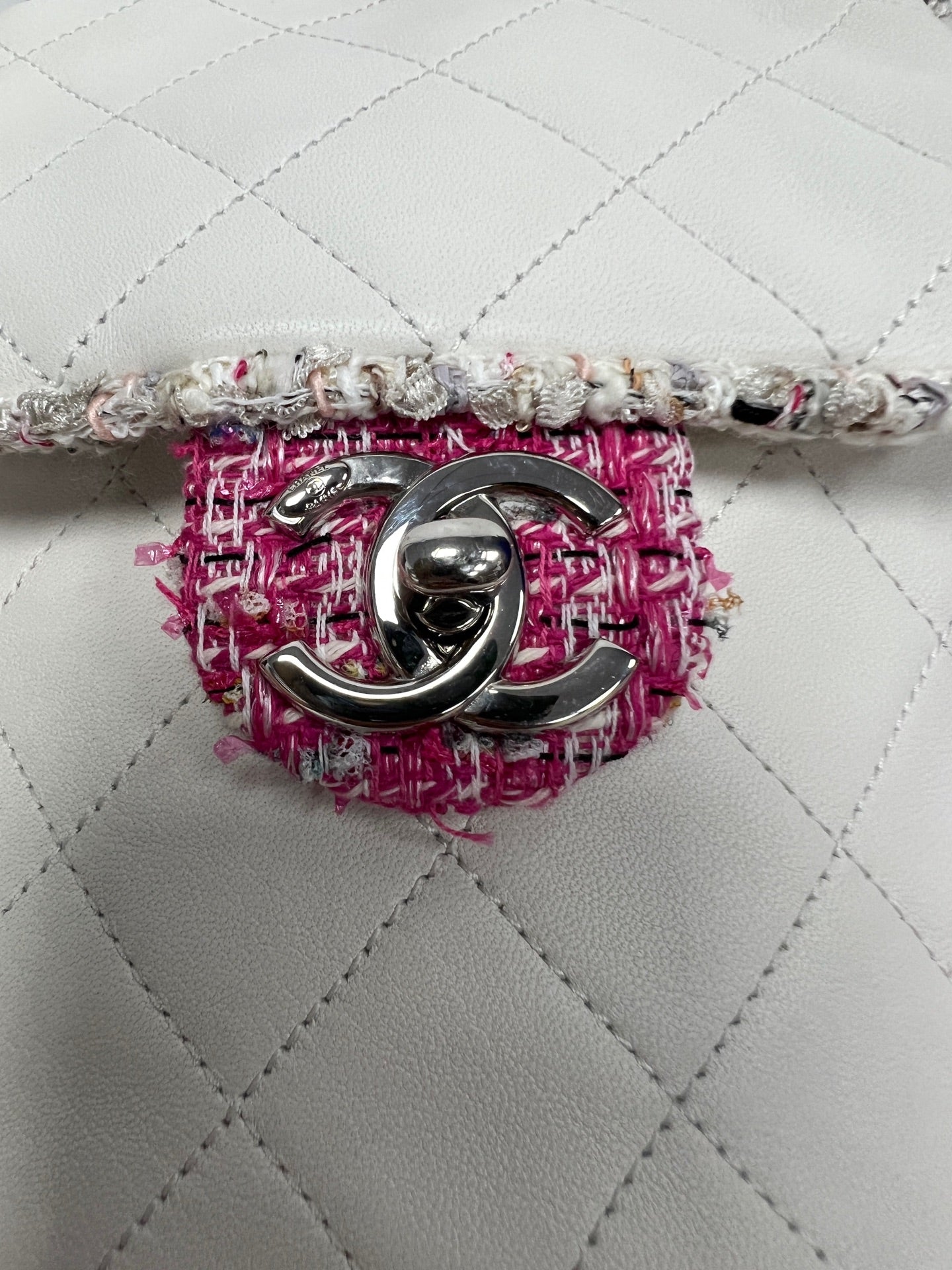 Chanel - Other - Leather - White - (small)
