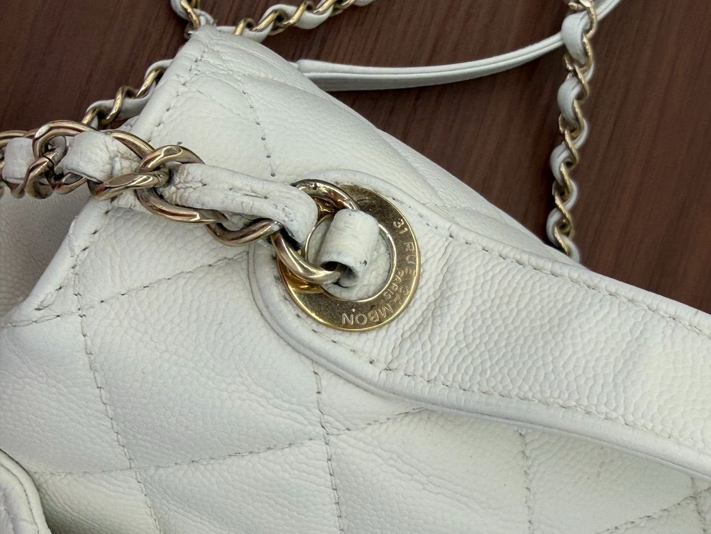 Chanel - Other - Leather - White - (small)
