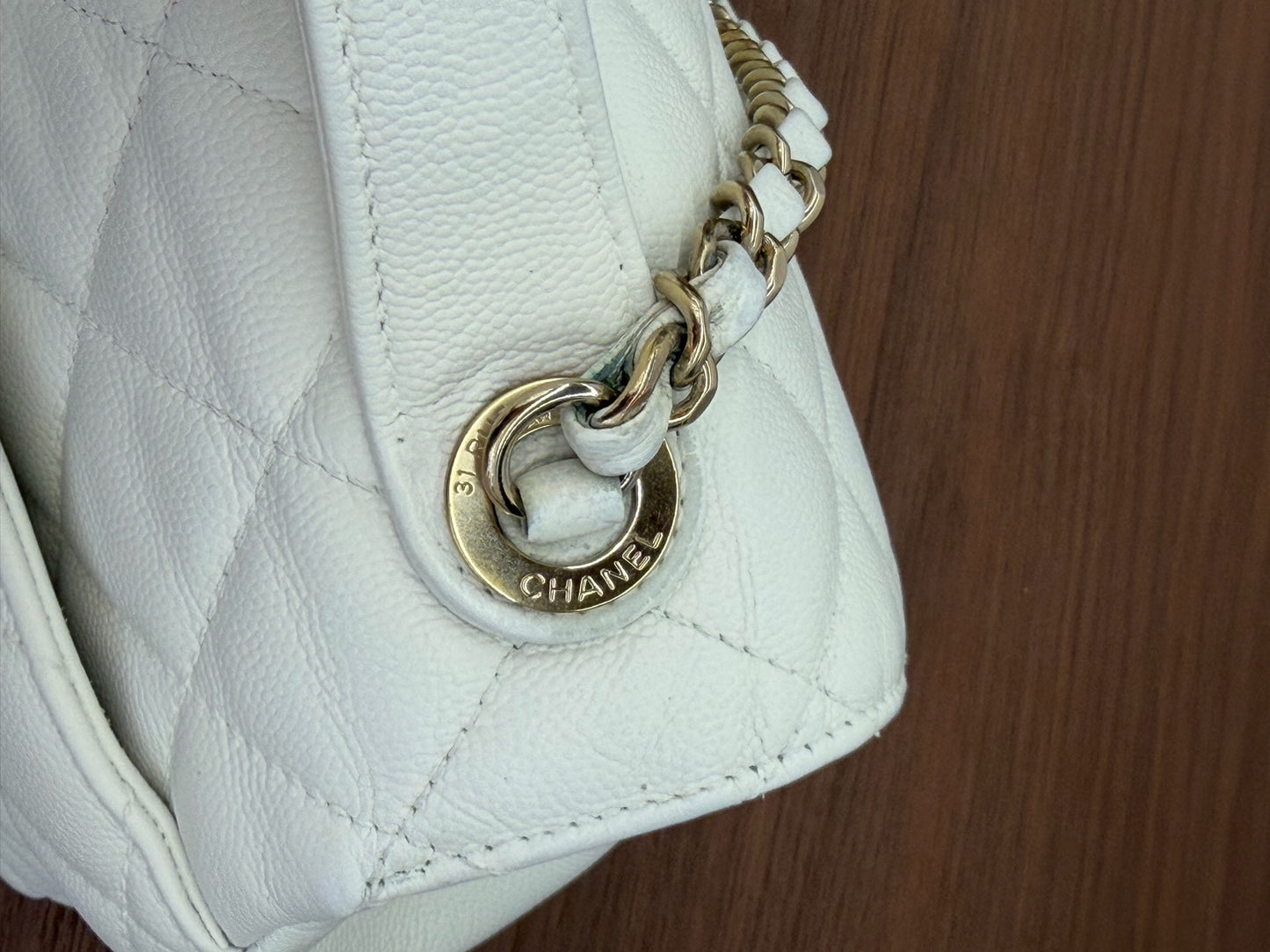 Chanel - Other - Leather - White - (small)