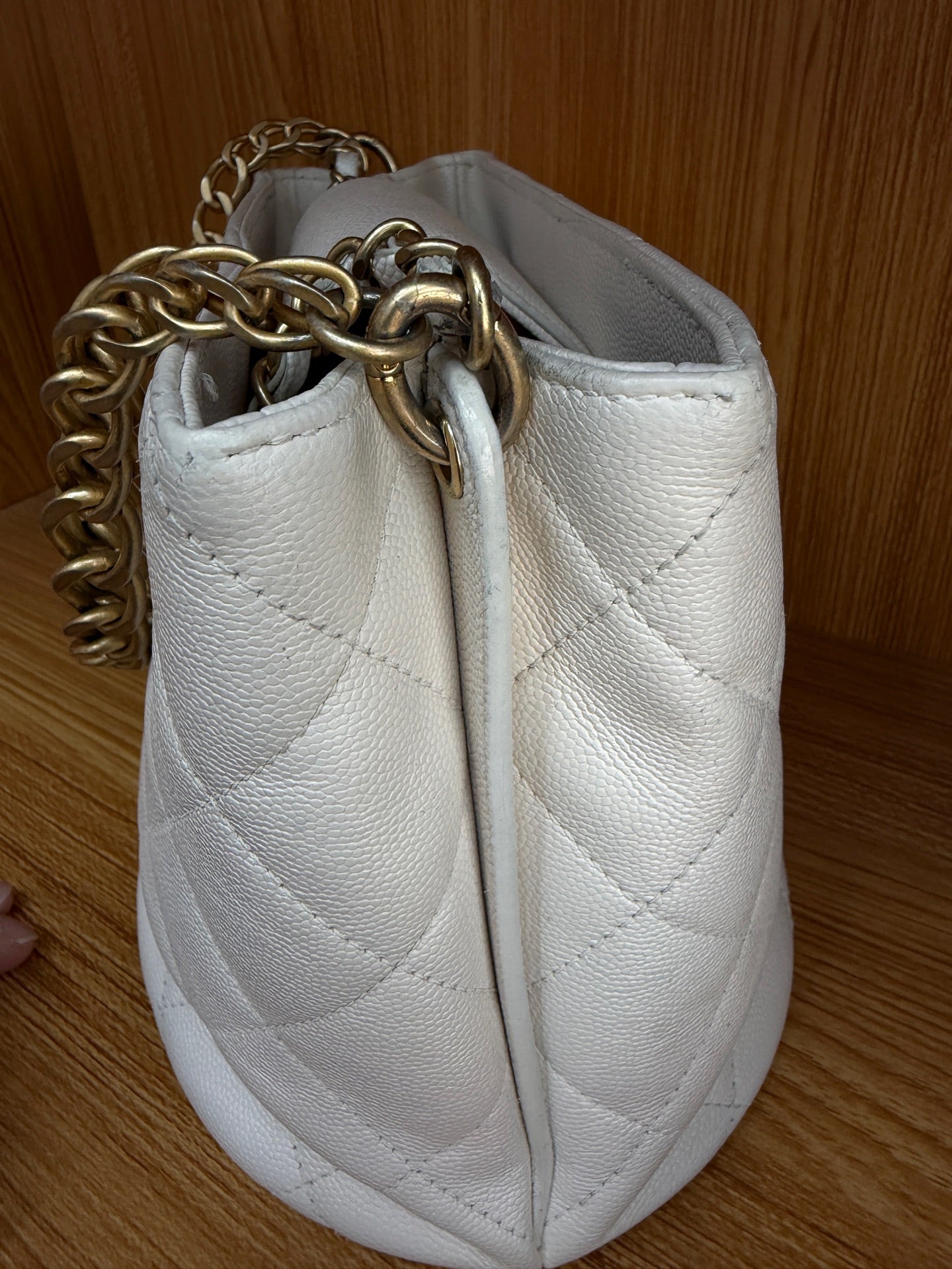 Chanel - Other - Leather - White - (small)