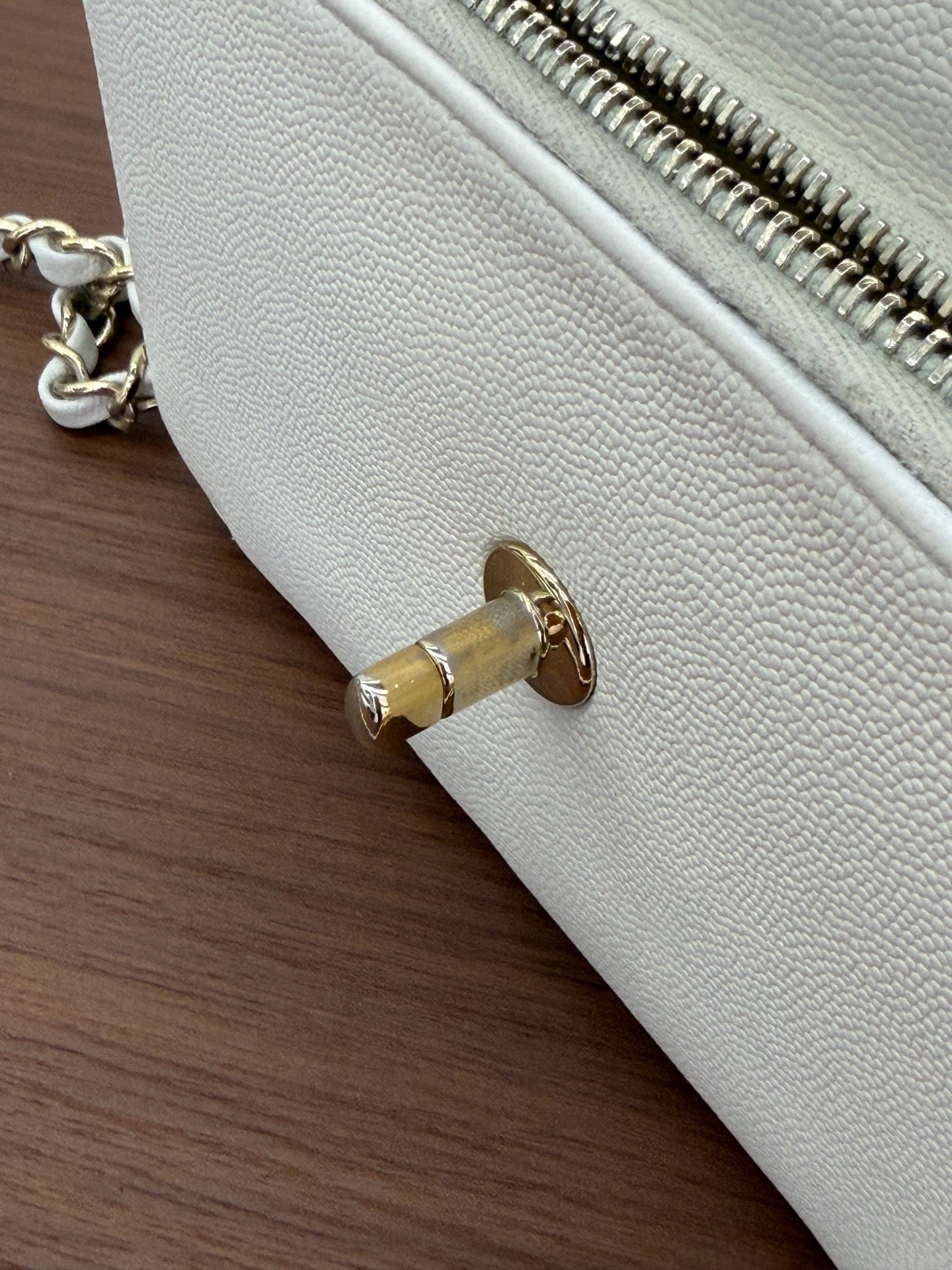 Chanel - Other - Leather - White - (small)