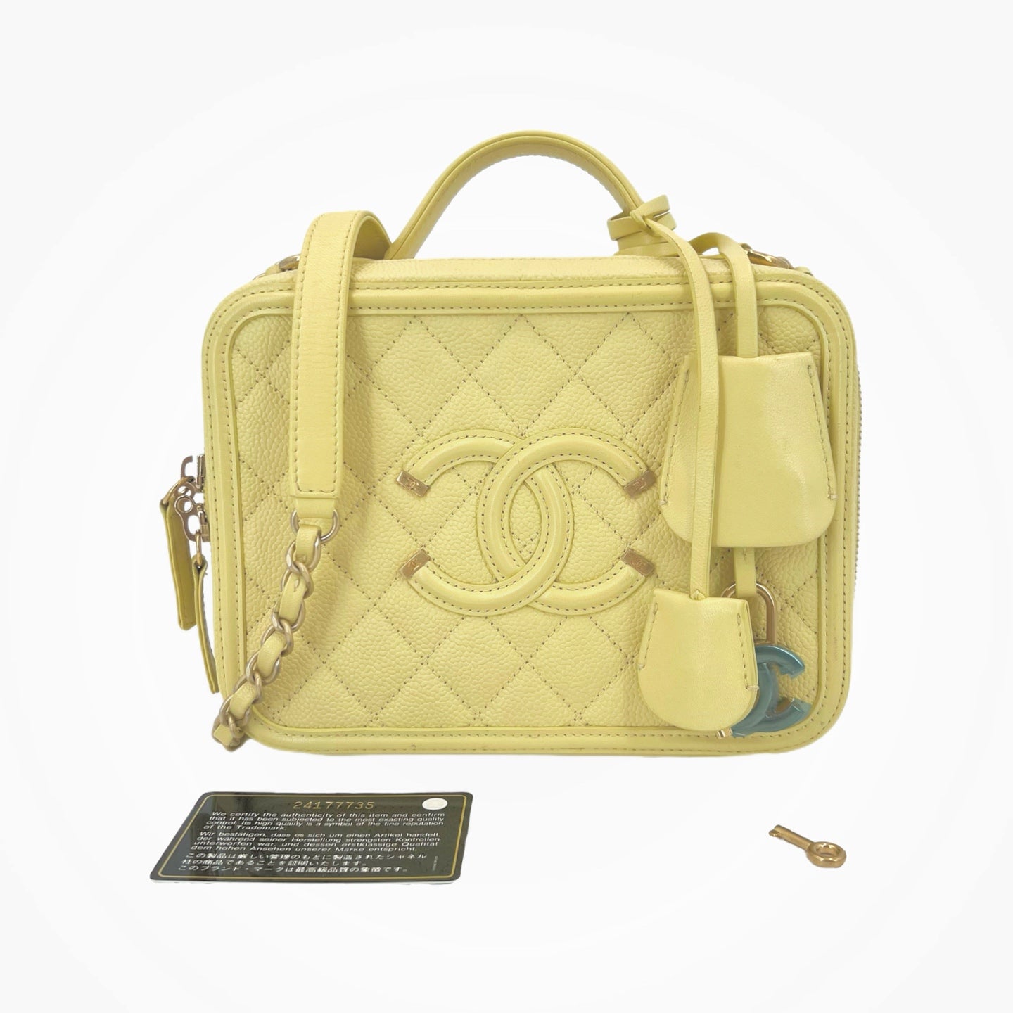 Chanel - Other - Leather - Yellow - (medium)