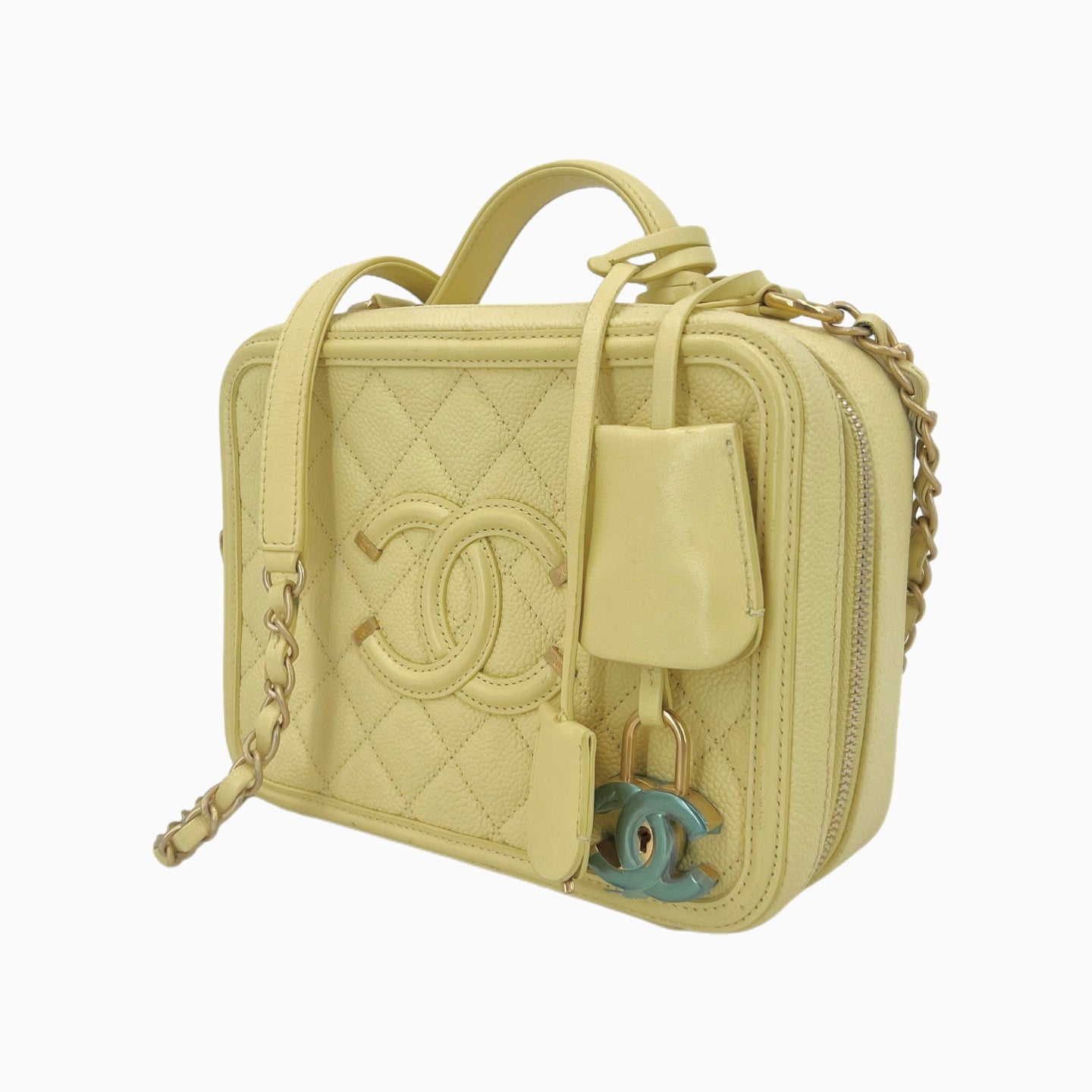Chanel - Other - Leather - Yellow - (medium)