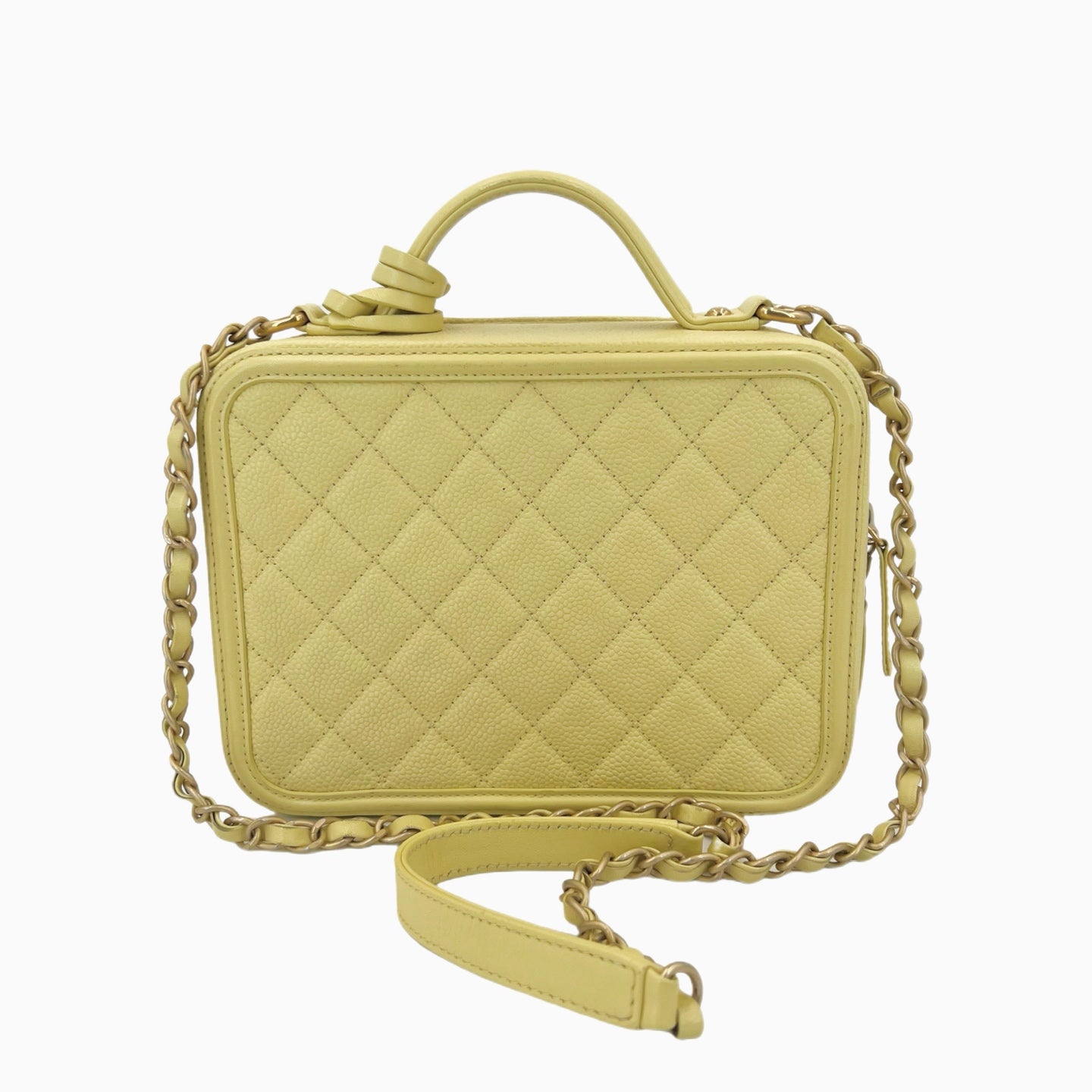 Chanel - Other - Leather - Yellow - (medium)