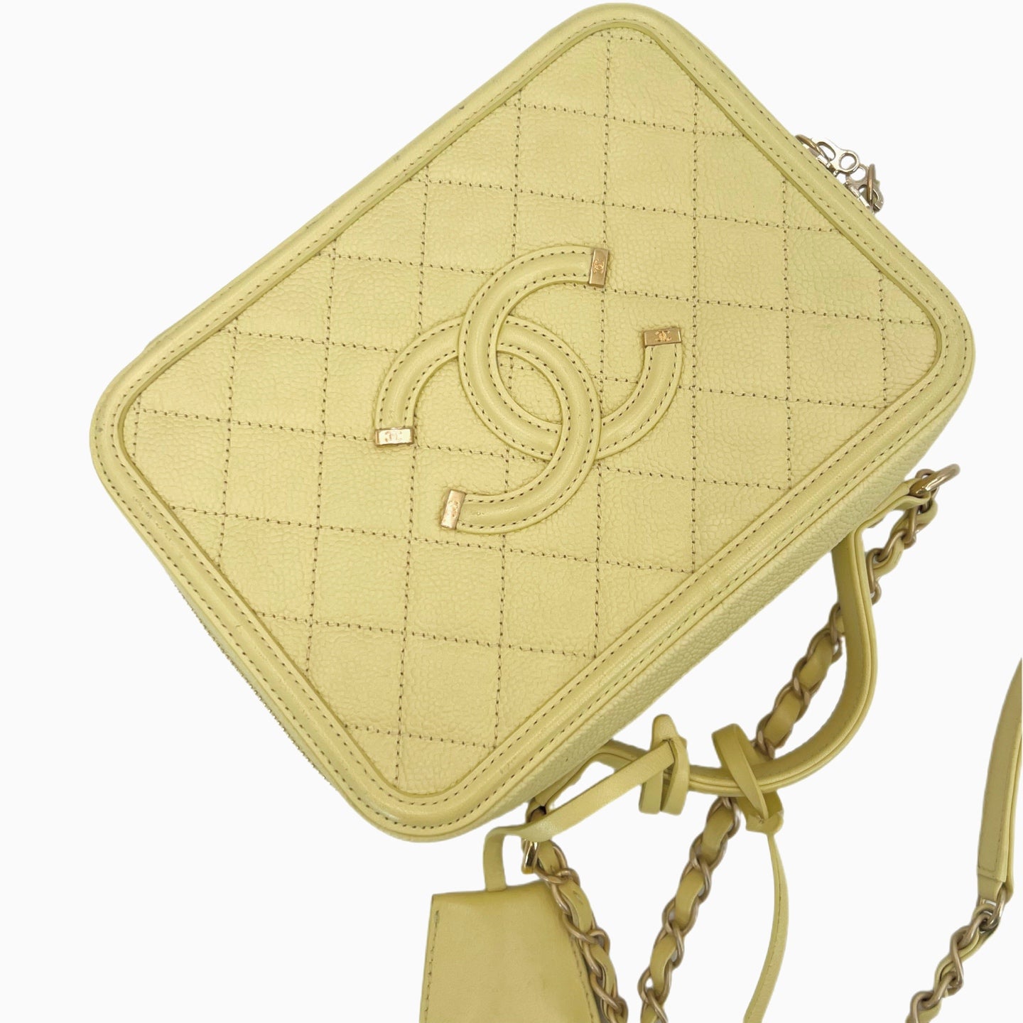 Chanel - Other - Leather - Yellow - (medium)