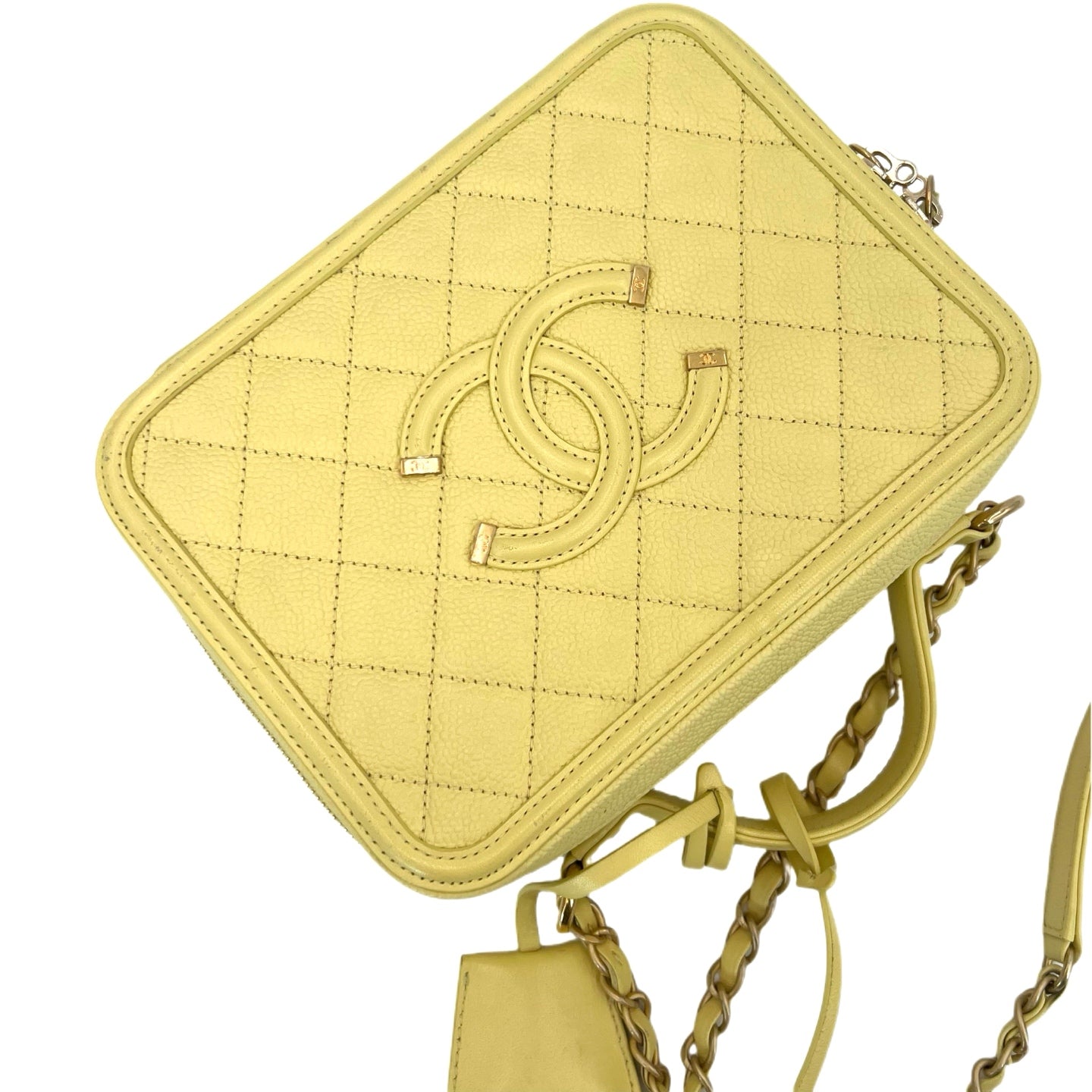 Chanel - Other - Leather - Yellow - (medium)