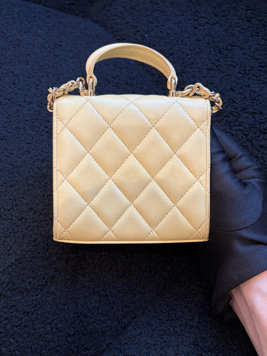Chanel - Other - Leather - Yellow - (mini)