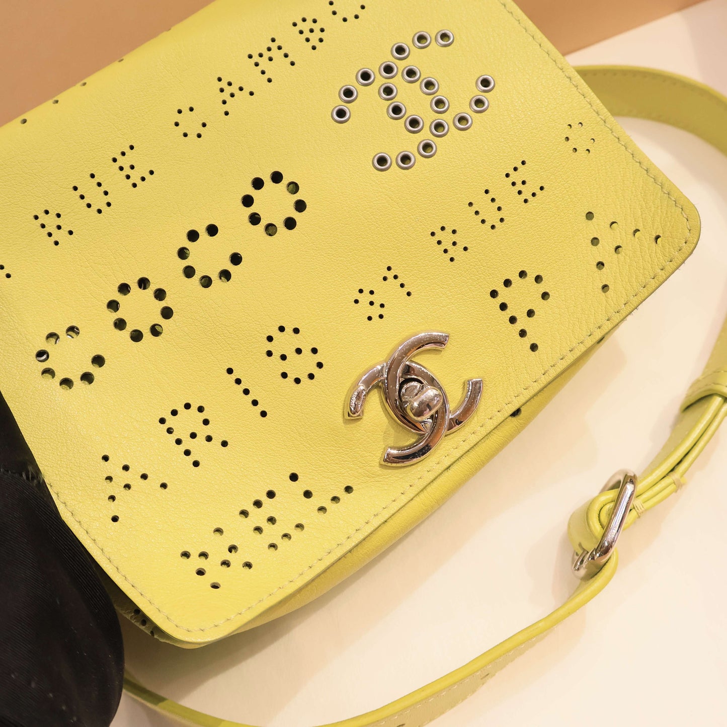 Chanel - Other - Leather - Yellow - (mini)