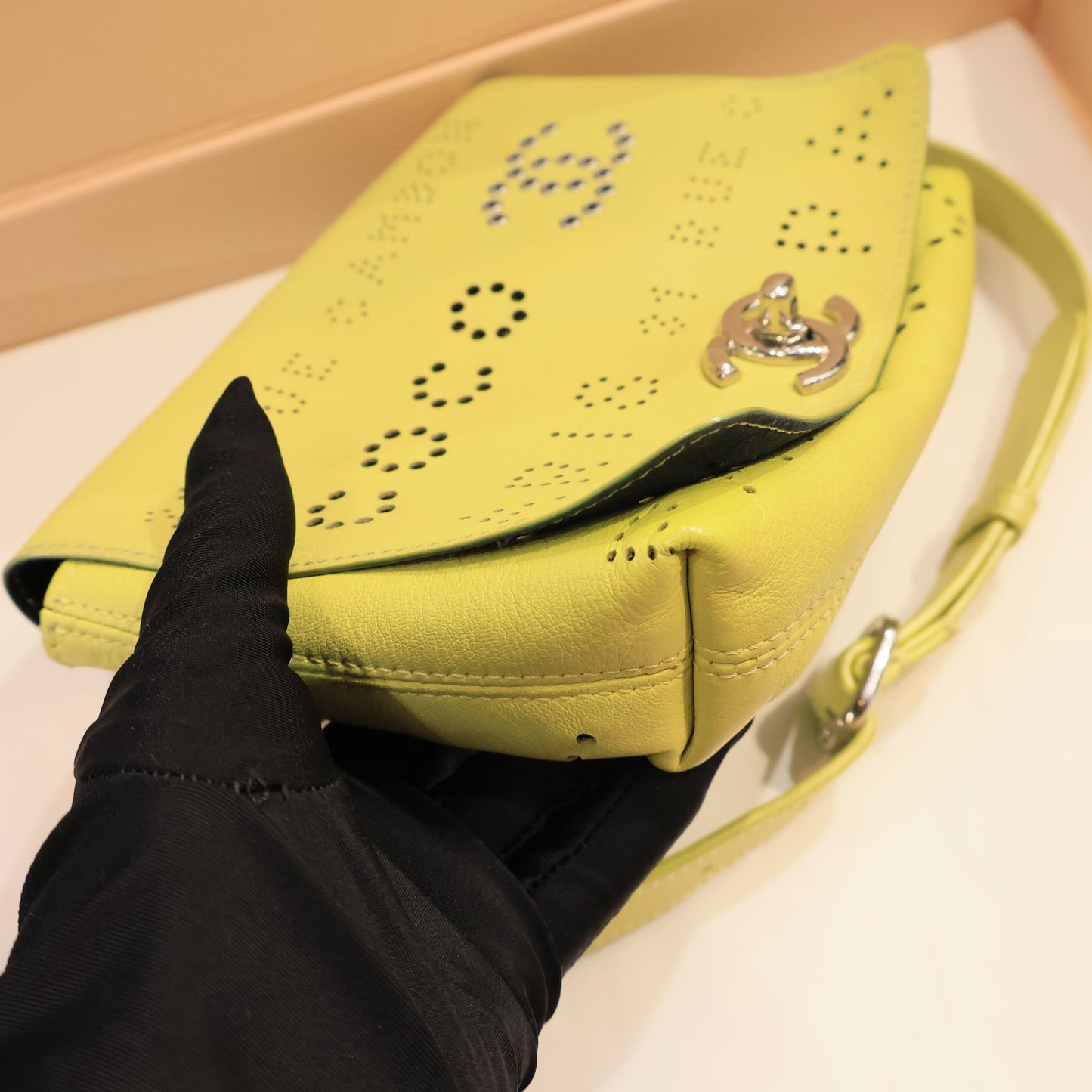 Chanel - Other - Leather - Yellow - (mini)