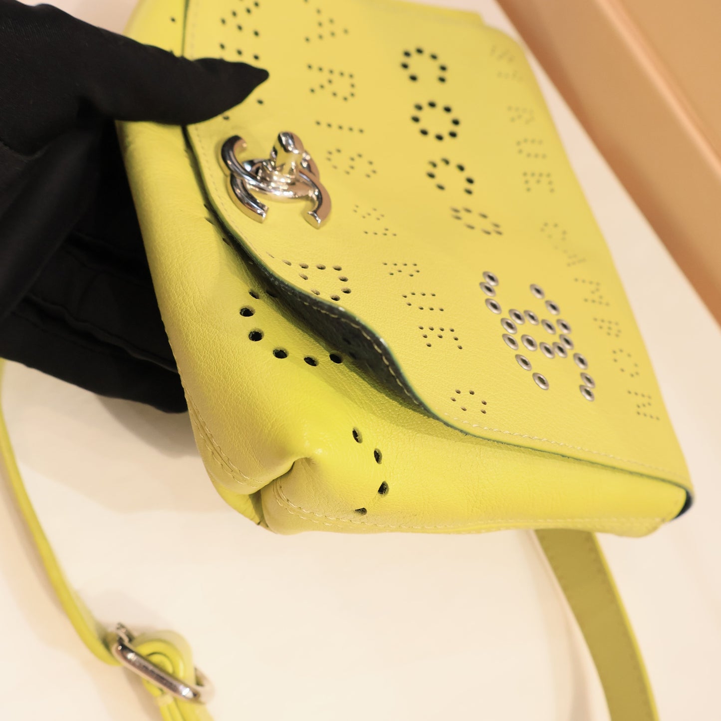 Chanel - Other - Leather - Yellow - (mini)
