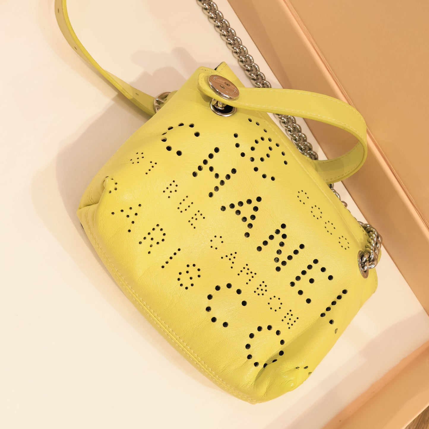Chanel - Other - Leather - Yellow - (mini)