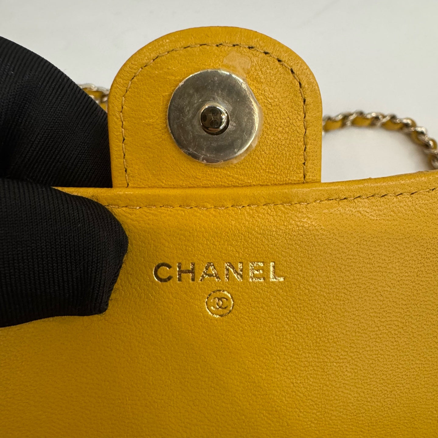 Chanel - Other - Leather - Yellow - (mini)