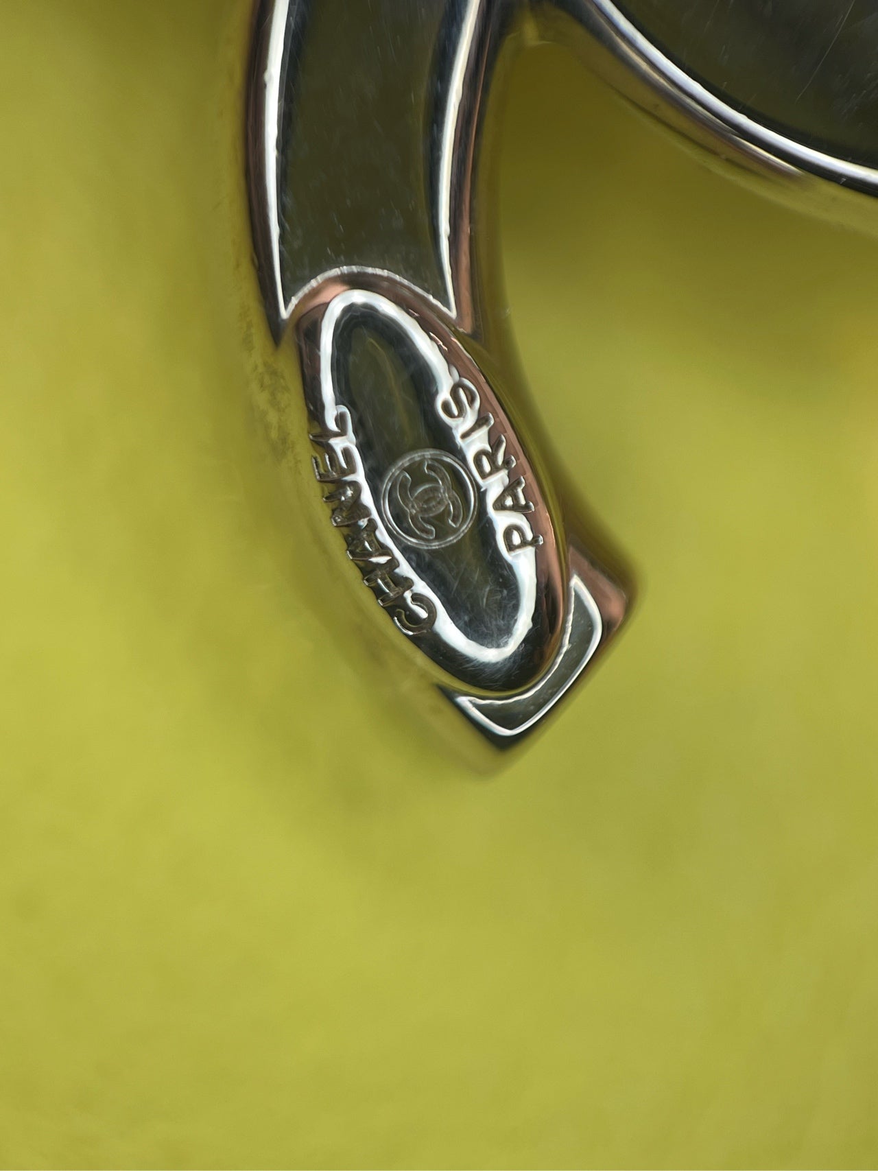 Chanel - Other - Leather - Yellow - (small)
