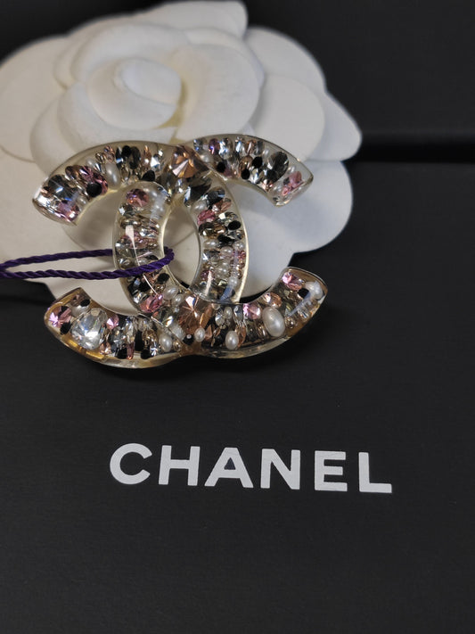 Chanel - Other - Metal alloy with acrylic, glass crystals and imitation pearls. - Multicolour