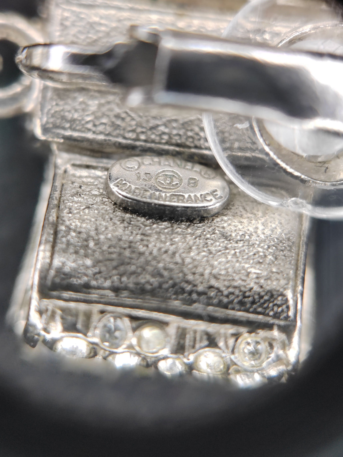 Chanel - Other - Metal alloy with faux pearls and crystal embellishments - Silver