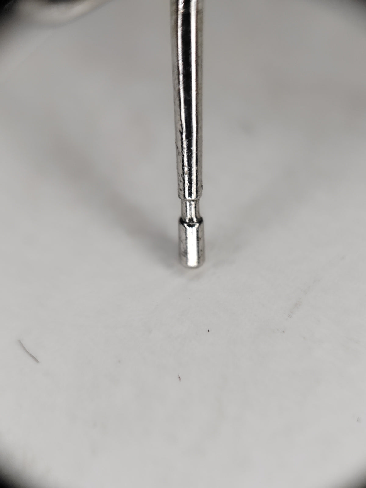 Chanel - Other - Metal setting with rhinestone embellishment; exact alloy unspecified. - Silver