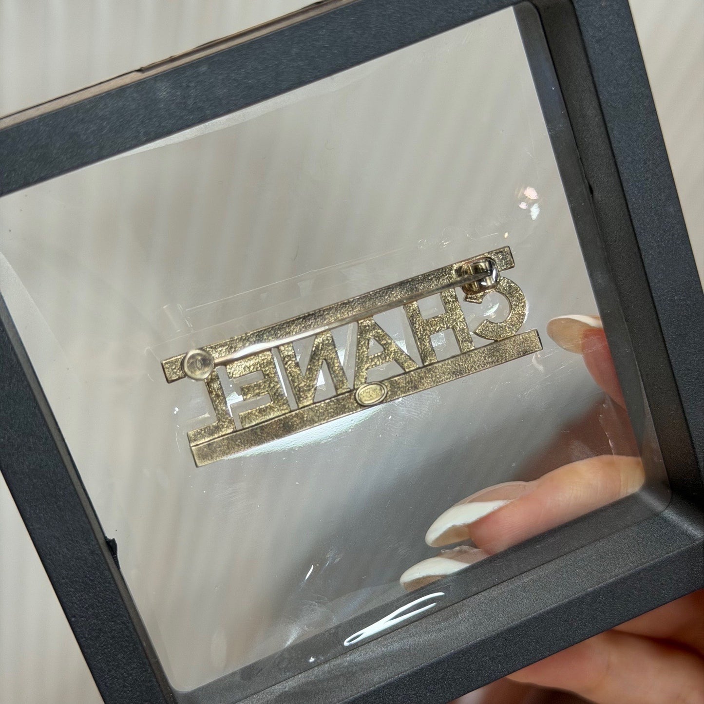 Chanel - Other - Metal - Silver - (5 x 1.5 cm)