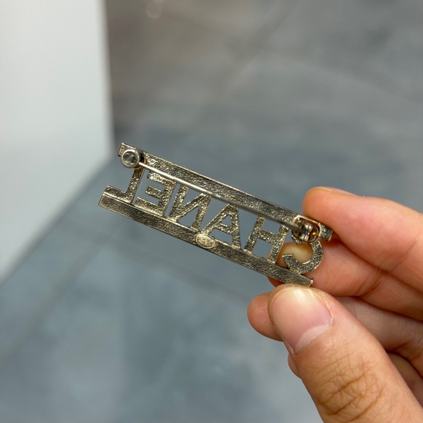 Chanel - Other - Metal - Silver - (5 x 1.5 cm)