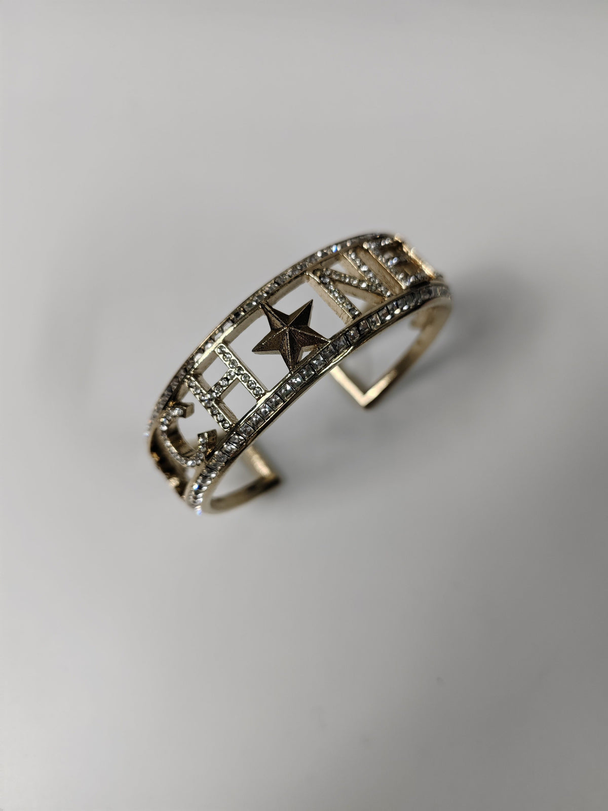 Chanel - Other - Metal with clear rhinestone embellishments - Multicolour
