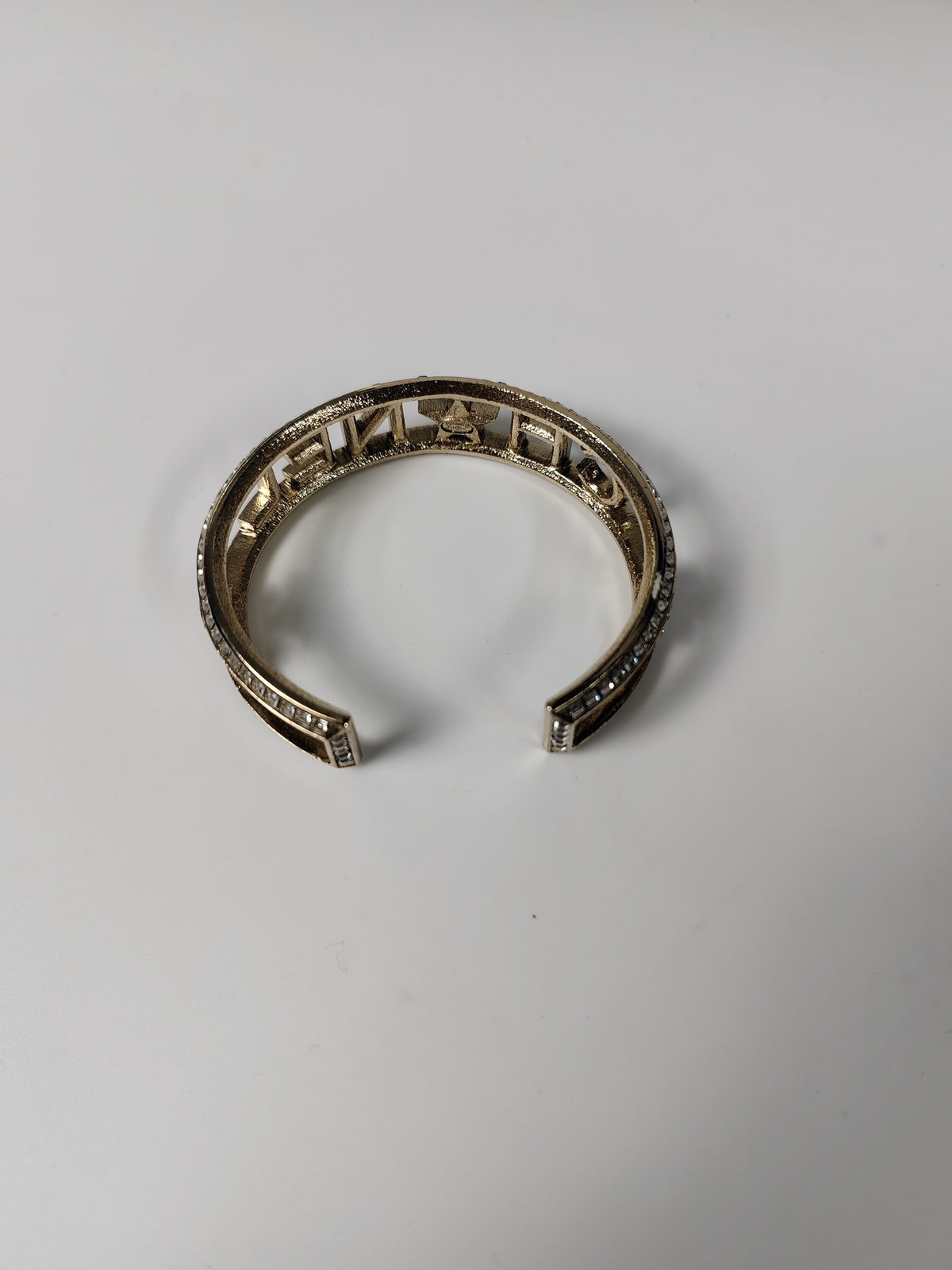 Chanel - Other - Metal with clear rhinestone embellishments - Multicolour