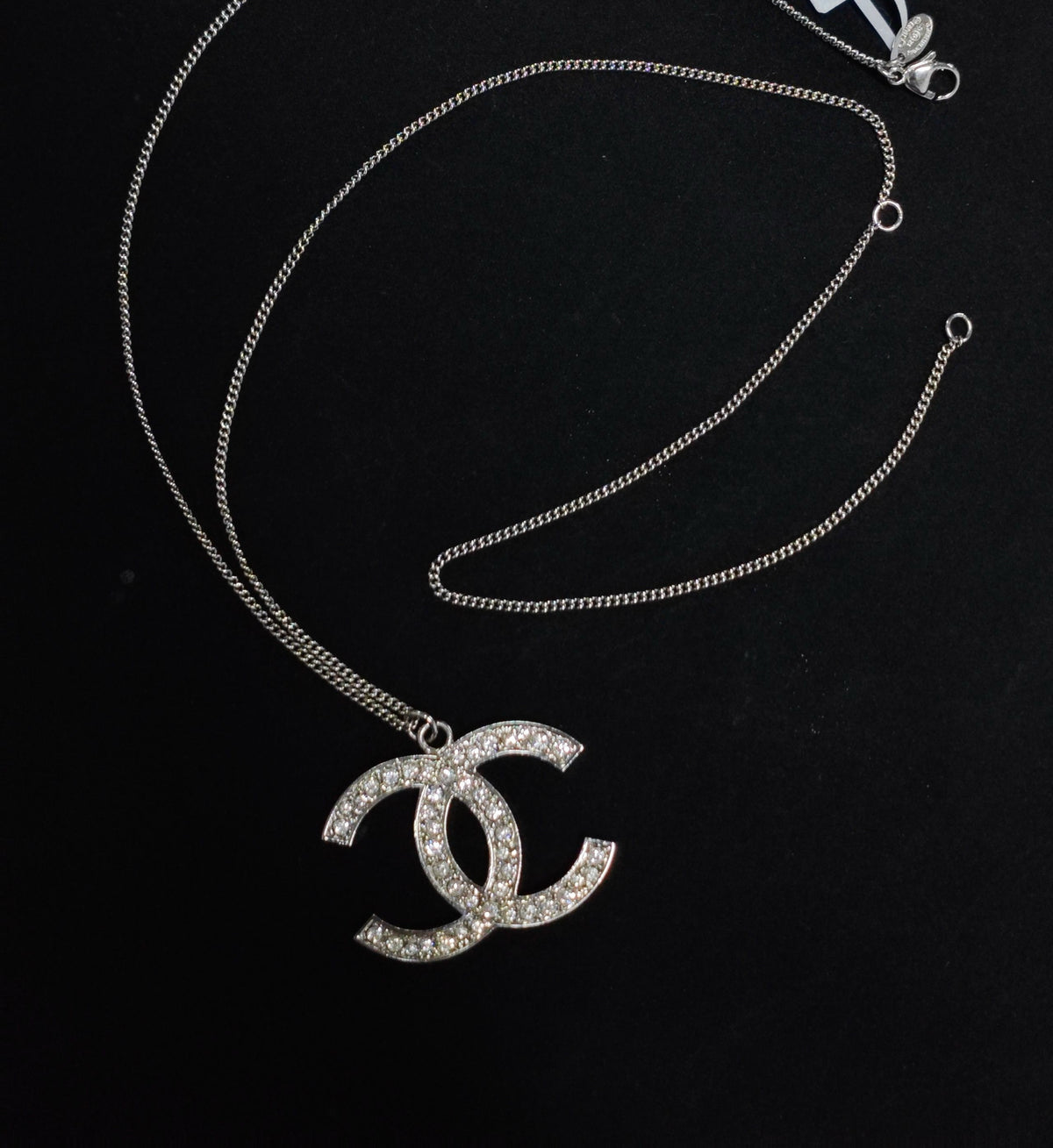 Chanel - Other - Metal with glass rhinestones - Silver