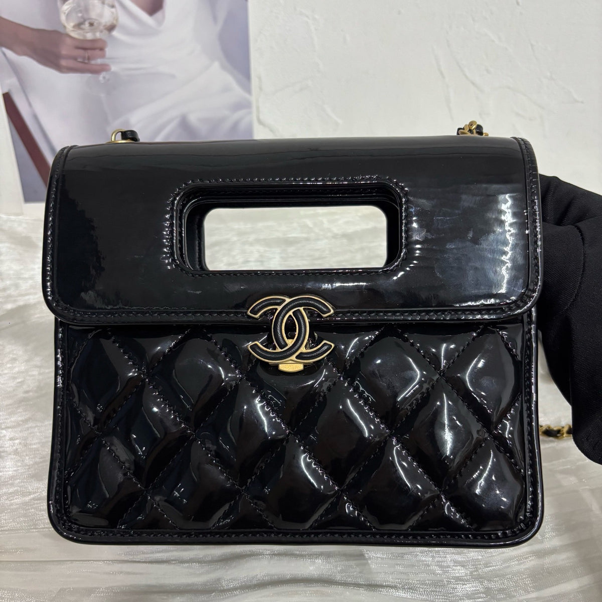 Chanel - Other - Patent leather - Black