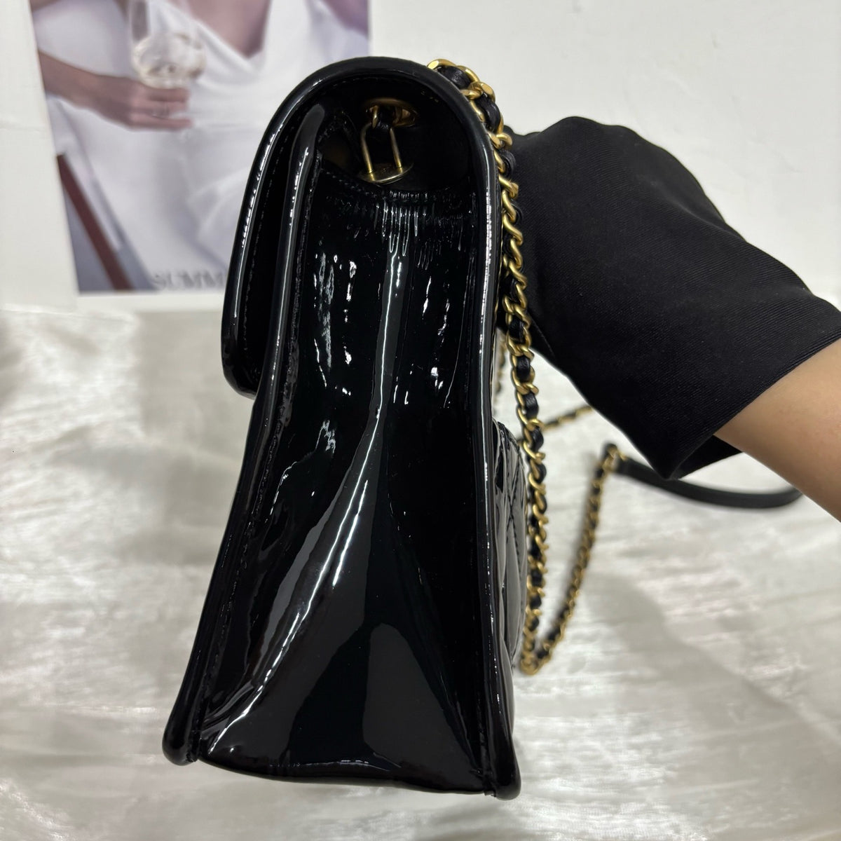 Chanel - Other - Patent leather - Black