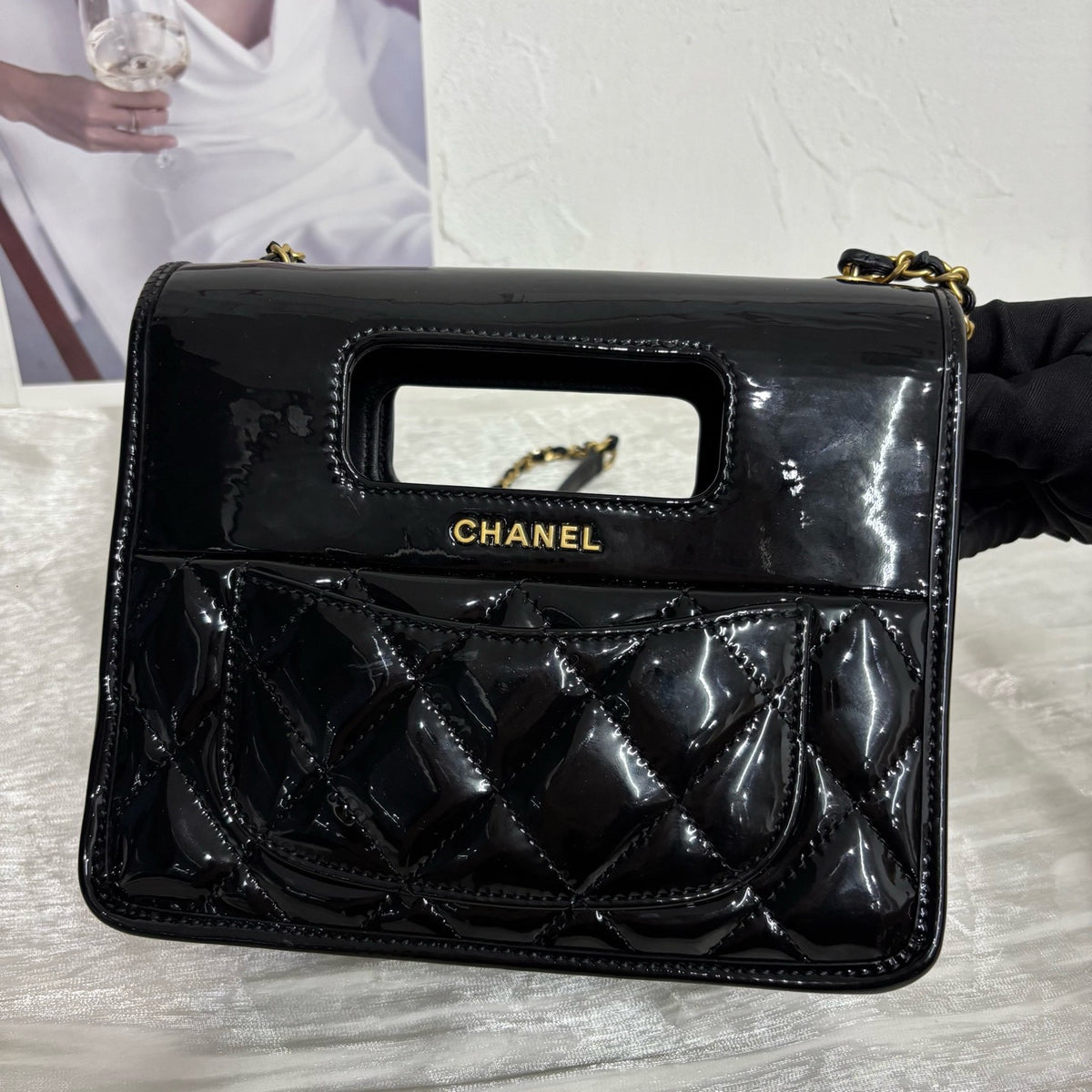 Chanel - Other - Patent leather - Black