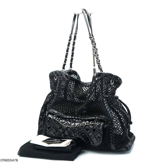 Chanel - Other - Patent leather - Black - (large)
