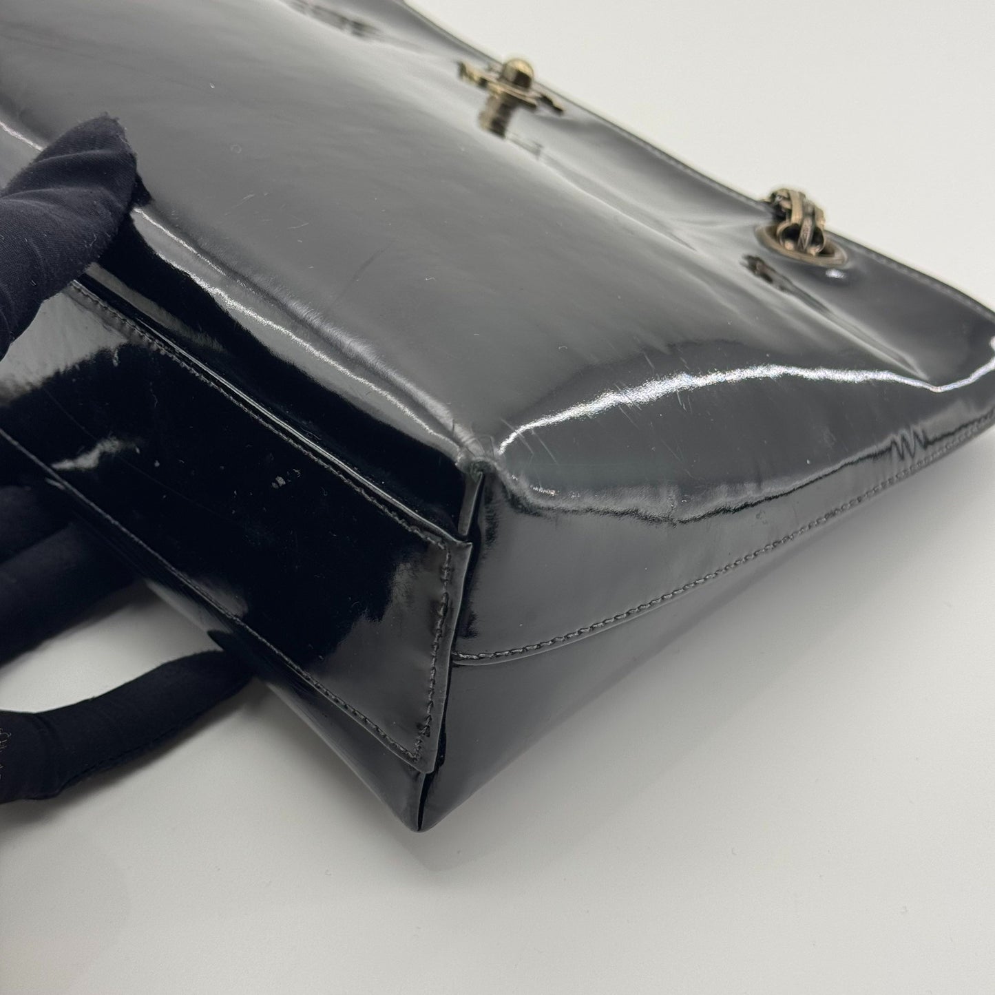 Chanel - Other - Patent leather - Black - (Medium)