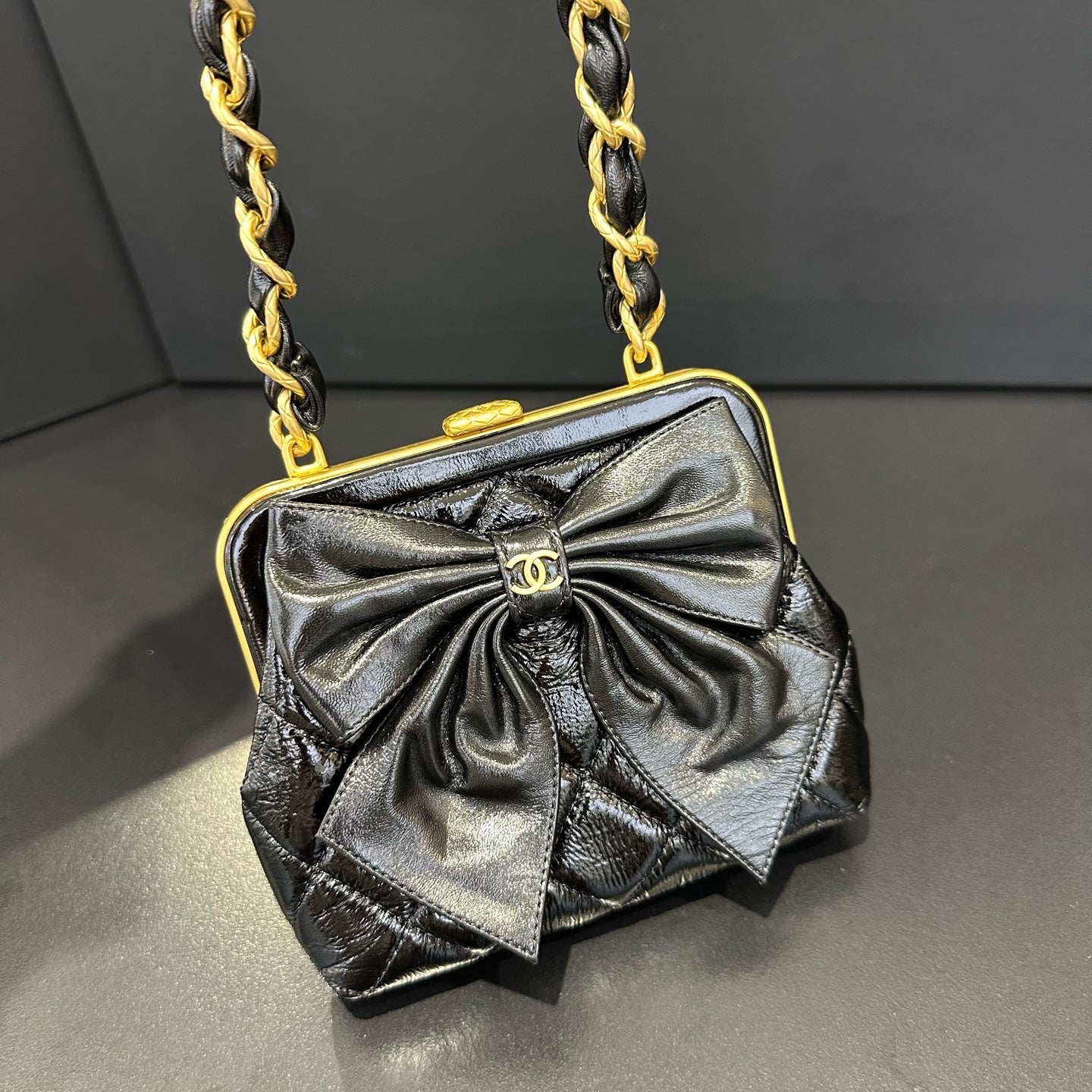 Chanel - Other - Patent leather - Black - (mini)