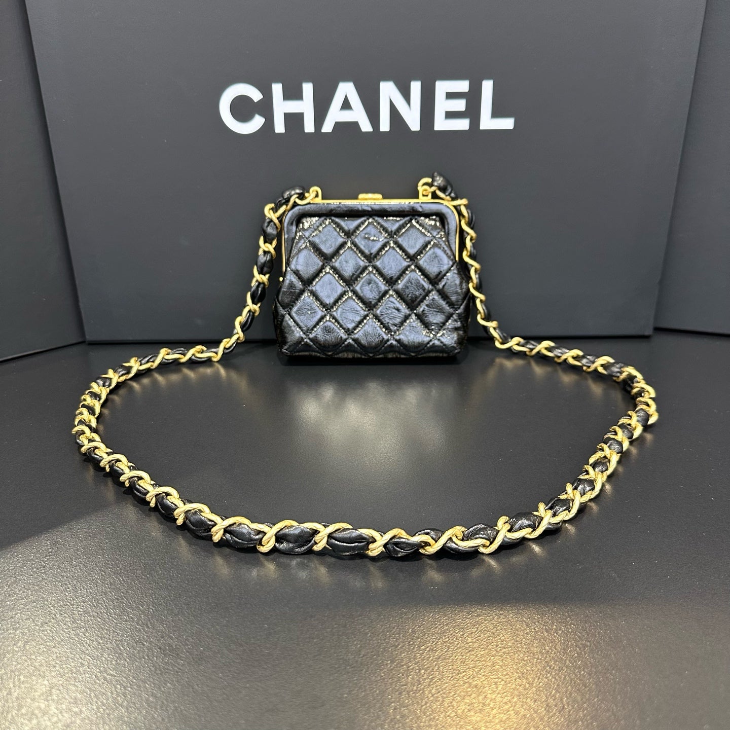 Chanel - Other - Patent leather - Black - (mini)