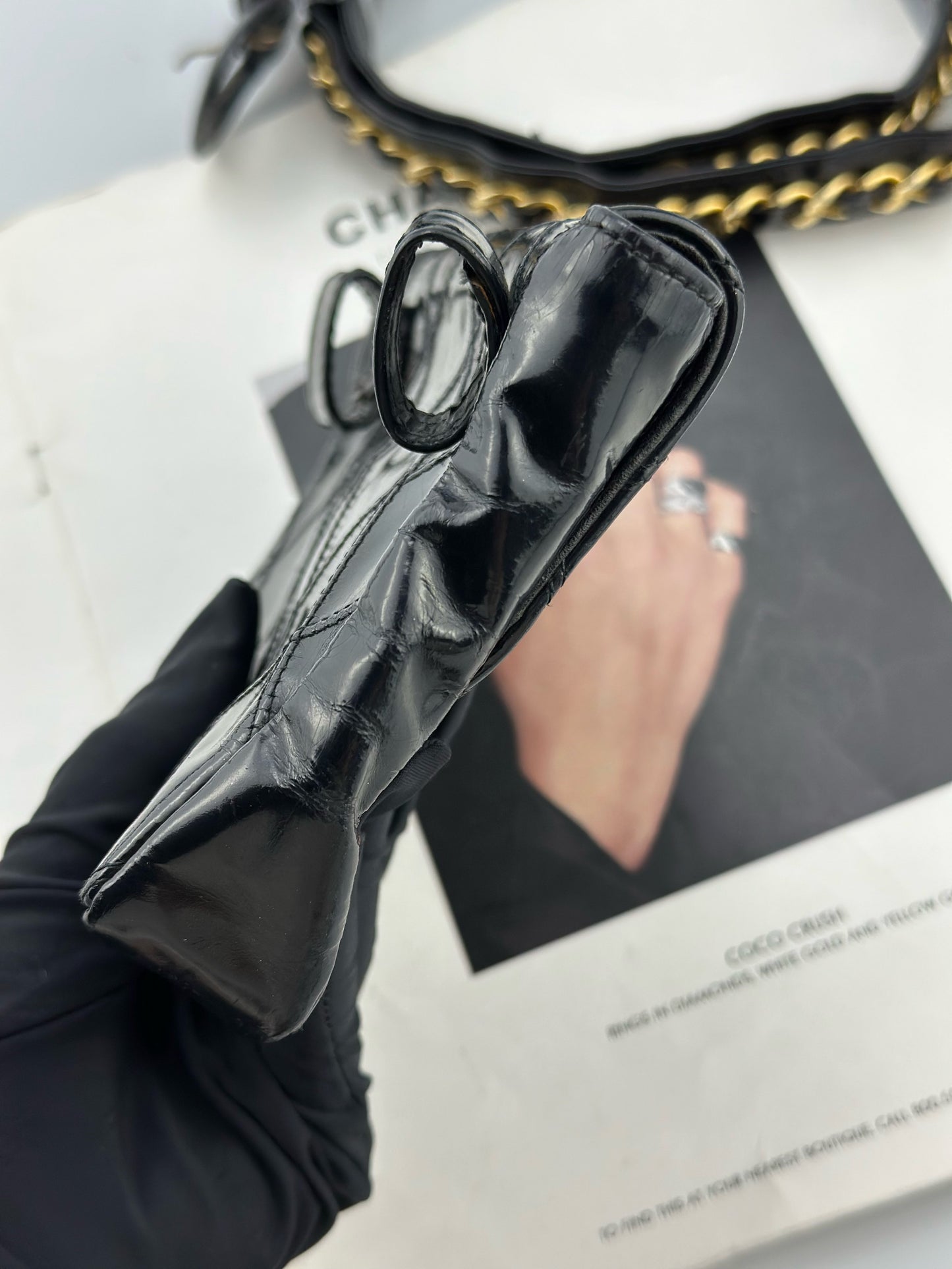 Chanel - Other - Patent leather - Black - (mini)
