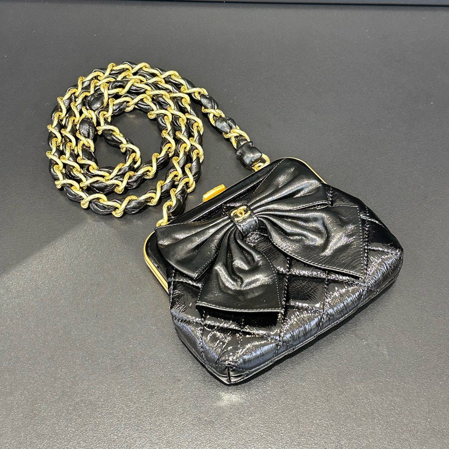 Chanel - Other - Patent leather - Black - (mini)