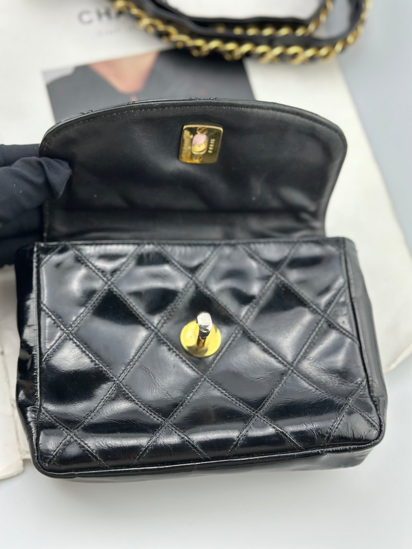 Chanel - Other - Patent leather - Black - (mini)