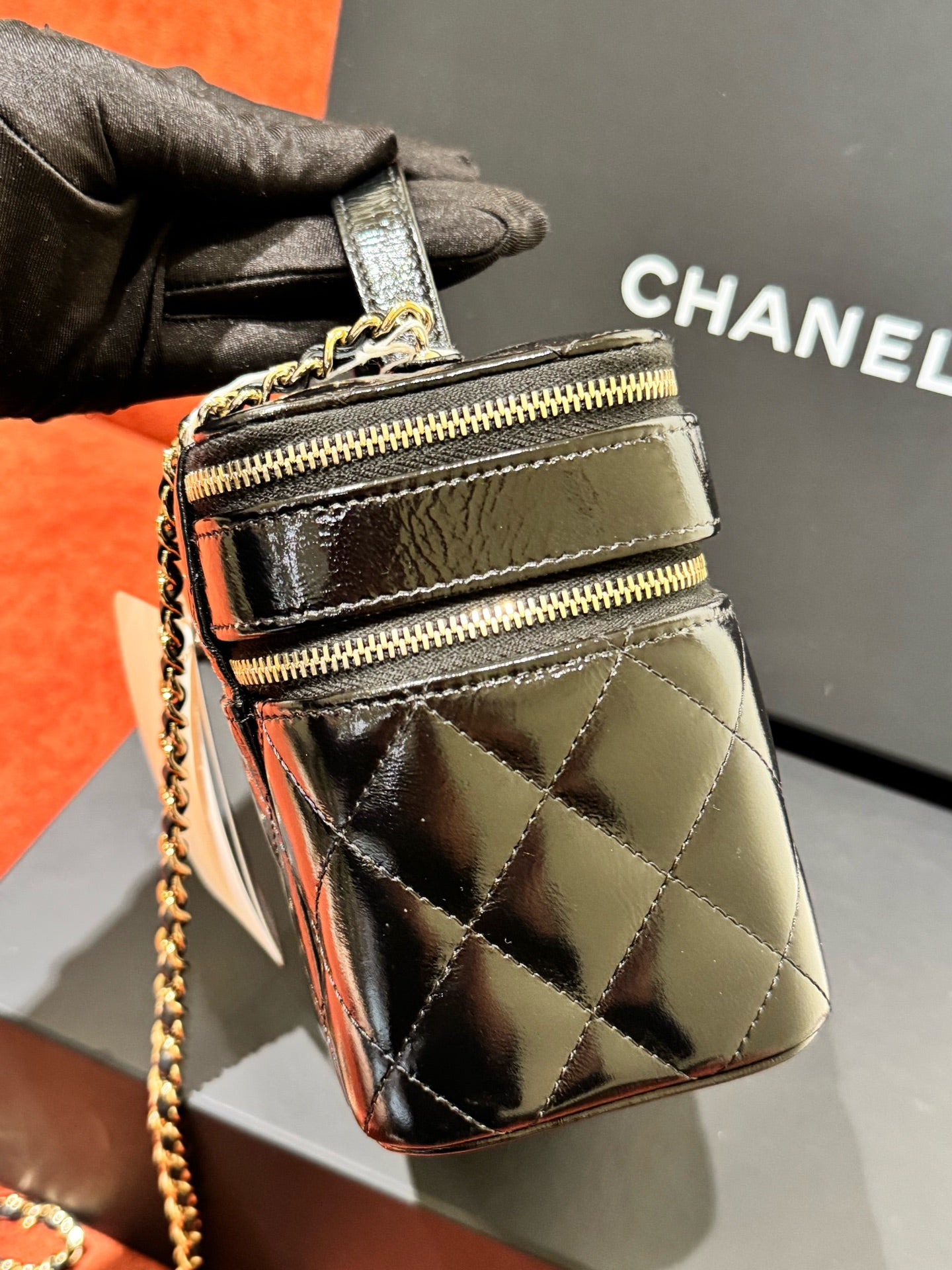 Chanel - Other - Patent leather - Black - (mini)