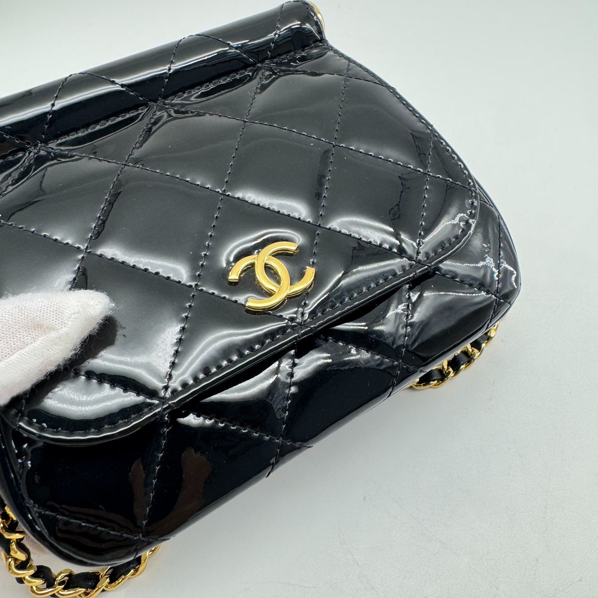 Chanel - Other - Patent leather - Black - (mini)