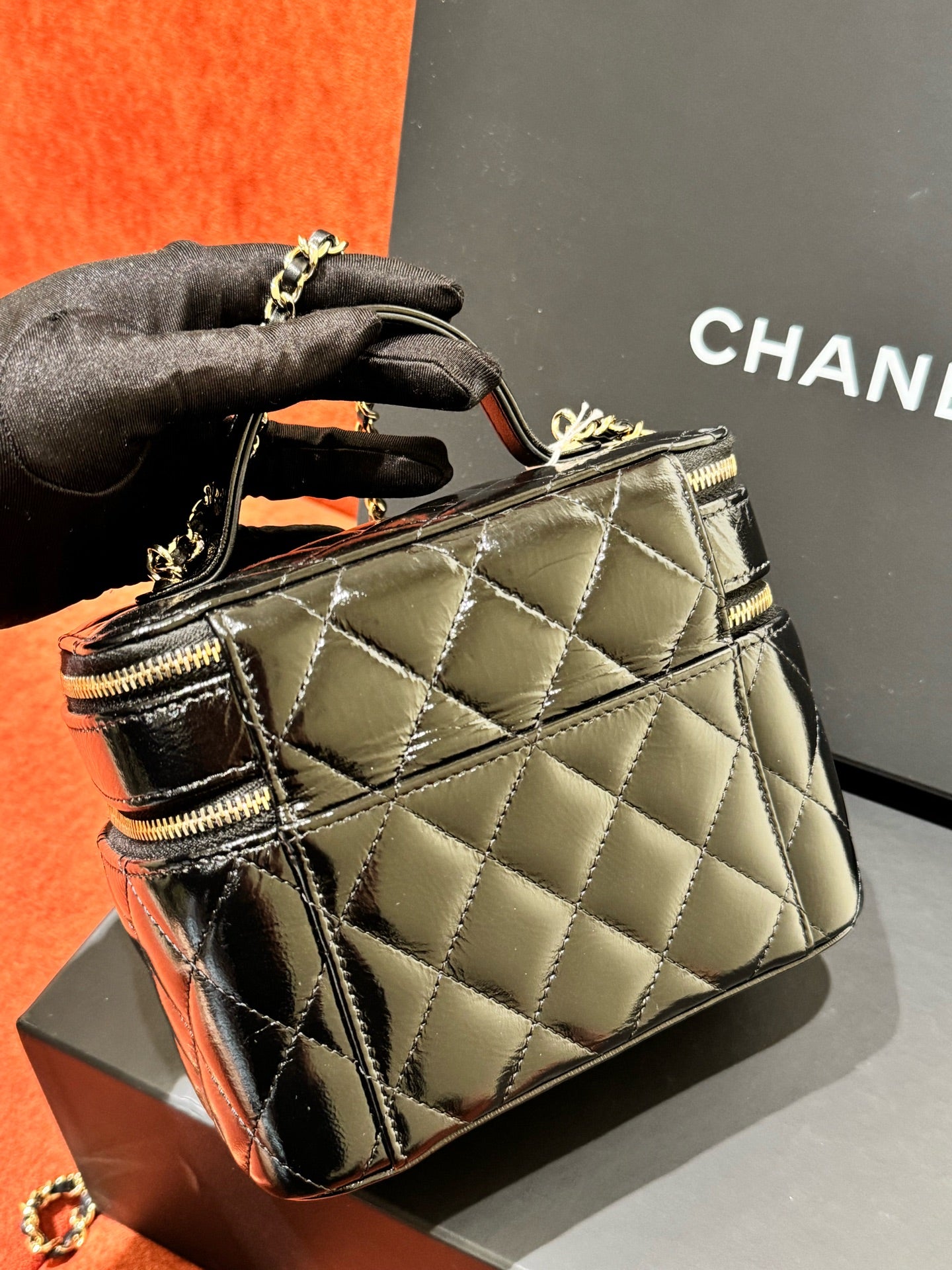 Chanel - Other - Patent leather - Black - (mini)