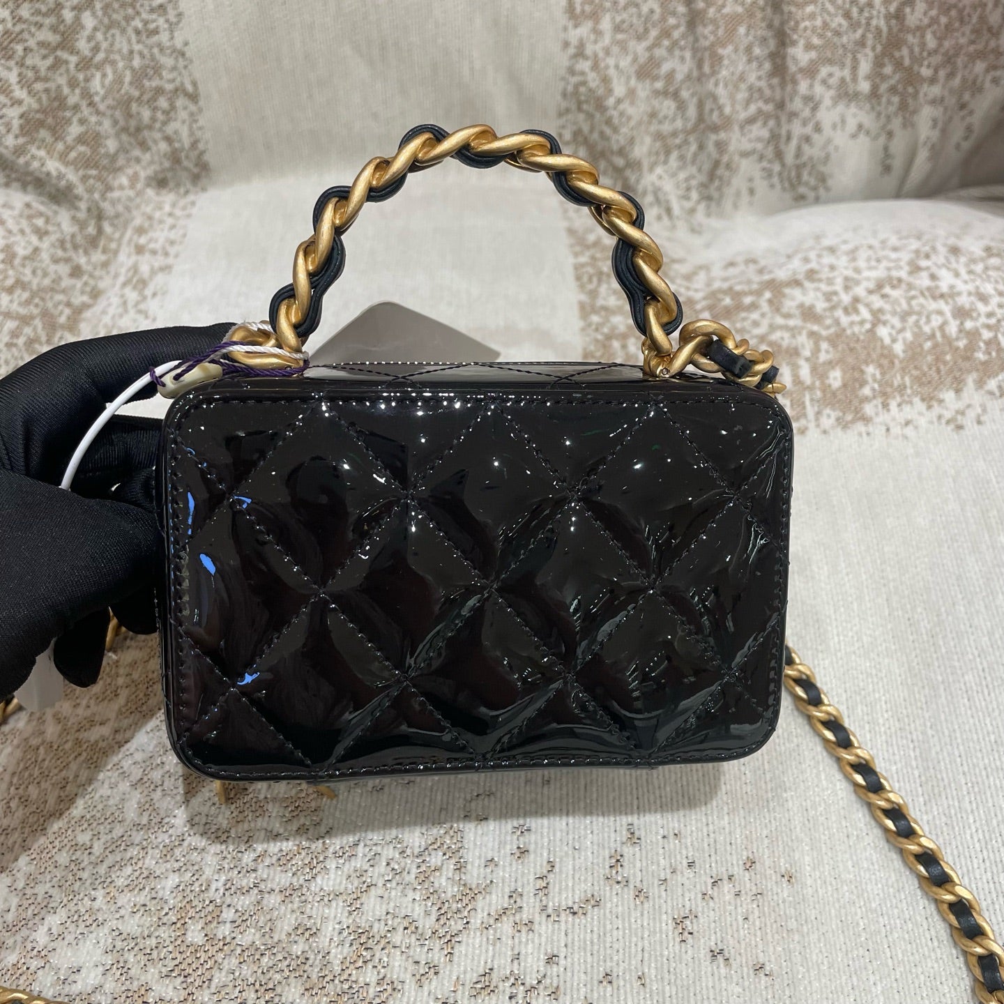 Chanel - Other - Patent leather - Black - (mini)