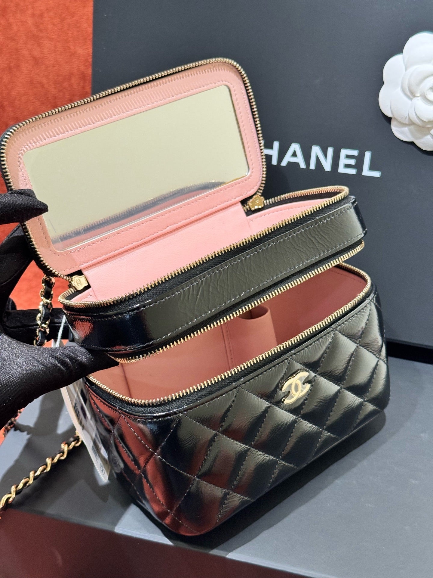 Chanel - Other - Patent leather - Black - (mini)