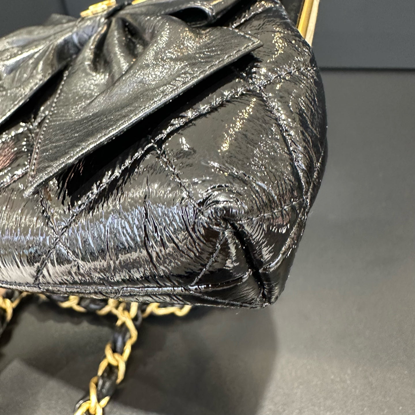 Chanel - Other - Patent leather - Black - (mini)