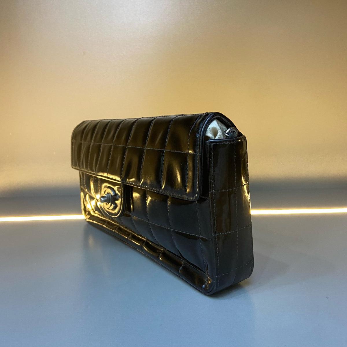 Chanel - Other - Patent leather - Black - (small)